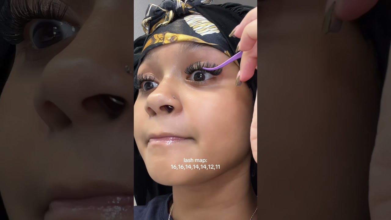 Stacked Lashes for That Bold Look