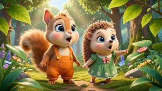 Datos 🐿️ The Squirrel Who Lost His Acorn | Cute Squirrel Song for Kids Actualización