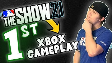 XBOX SERIES X FIRST GAMEPLAY PREVIEW of MLB The Show 21! STADIUM CREATOR UPDATES!