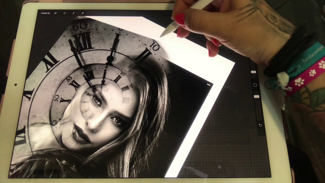 Procreate : Montaje de fotografía