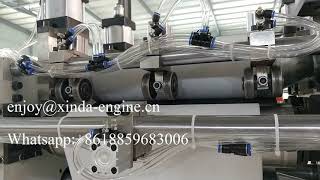 2 lines output edge embossing full embossing V fold interfold facial tissue paper making machine
