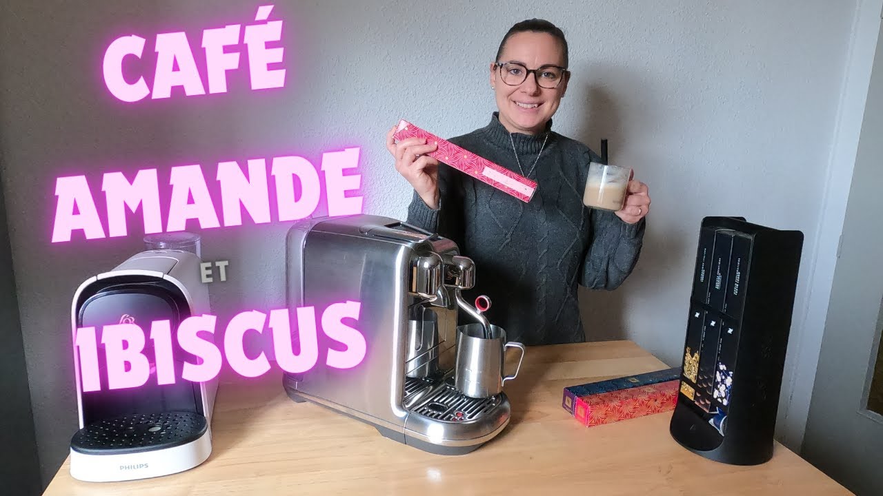 Dégustation Nespresso Edition limitée: FLAVOUR SWEET ALMOND AND IBISCUS