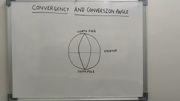 General Navigation (Convergency & Conversion Angle): CPL Training