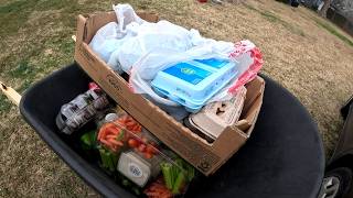 A Wheel Barrel Of Food Dive Haul