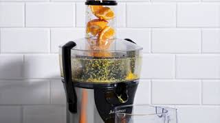 Juiceman 2-In-1 Wide Mouth Juicer Stainless Steel Kitchen Stuff Plus