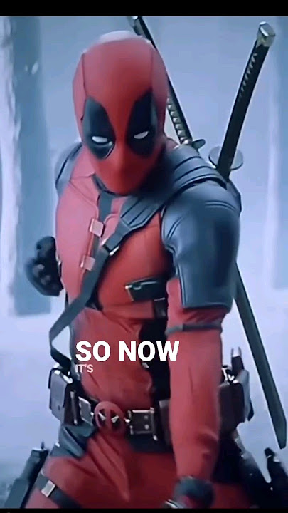 deadpool dancing (bye bye bye BY: NSYNC)#deadpool #marvel #trending #deadpool3 #wolverine #movie