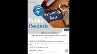 Public Records with Realist and BS&A