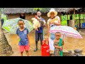 Rainy Day in Our African Village 🌧️ Kitchen Makeover + Organic Chicken & Sweet Potato Mash 😋🔥