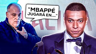 TEBAS CONFIESA toda la VERDAD sobre MBAPPE: AÑOS DE CONTRATO y DONDE VA A JUGAR.. 😱