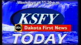 2000 "Dakota First News Today Promo" KSFY