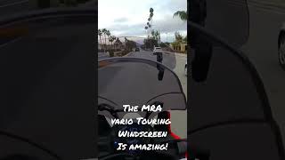 New video review just released on the MRA Vario Touring Windscreen on the Africa Twin