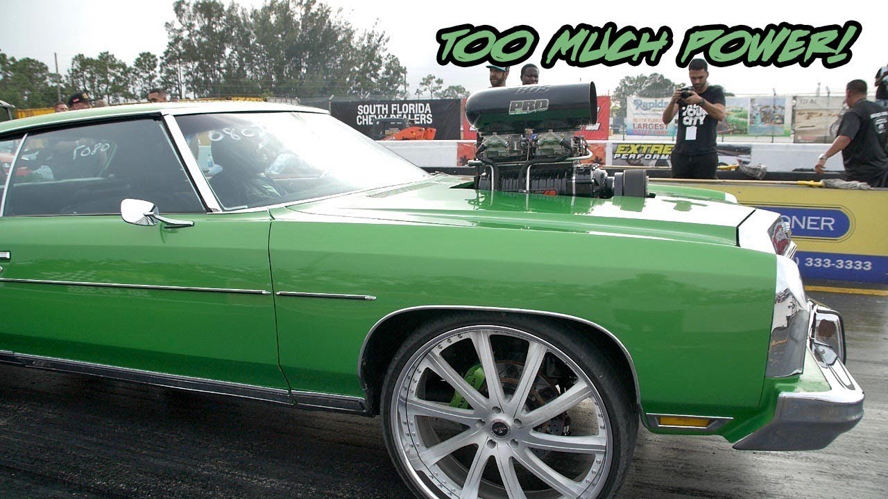 NITROUS AND BLOWN BIG BLOCK DONK MAKING TOO MUCH POWER??