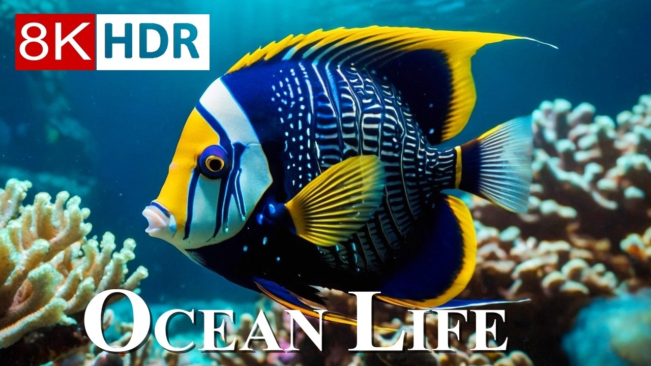 OCEAN LIFE 8K HDR – 8K Coral Reefs and Ocean Animals