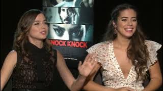 Knock Knock Interview: Lorenza Izzo and Ana De Armas