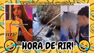 Download Lagu 😂😂 TENTE NÃO RIR - VÍDEOS E MEMES ENGRAÇADOS 2026! [HORA DE RIR] #humor #tentenaorir #comedia MP3