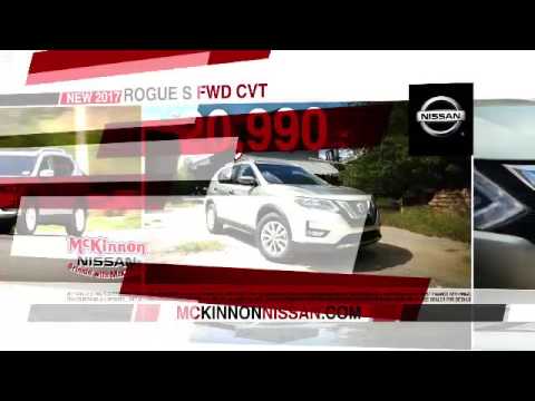 McKinnon Nissan – January 2017 Promotional Offers