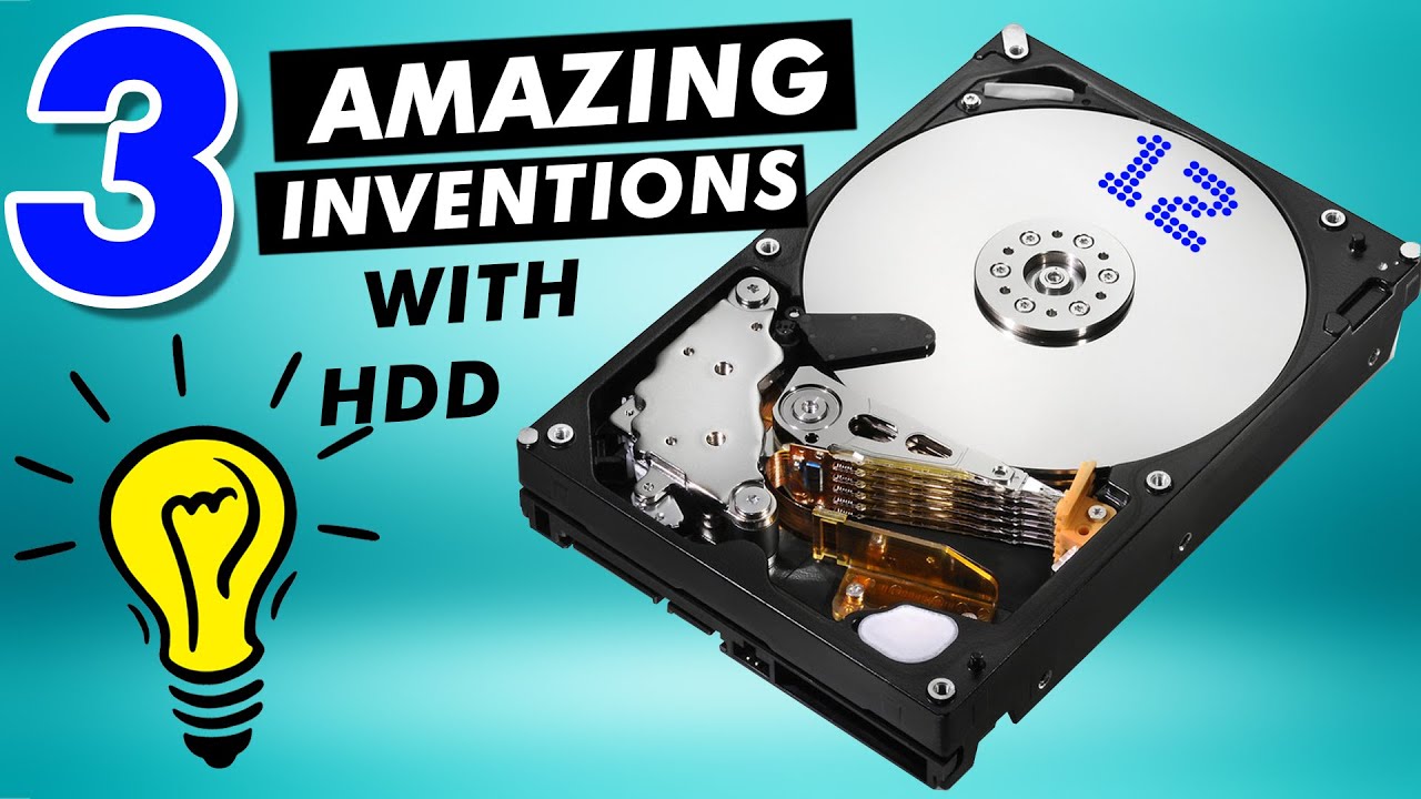 3 BIG Inventions with HDD broken