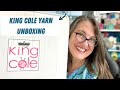 King cole yarn unboxing  sept 2022