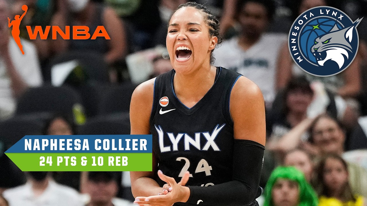 Napheesa Collier records a double-double in her return from injury 🔥 | WNBA on ESPN