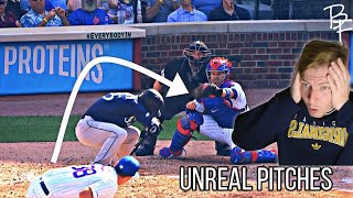 British Guy Reacts To MLB Unreal Super Nasty Pitches Compilation