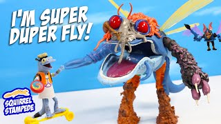 Mutant Mayhem Ninja Turtles Super Duper Fly & Wave 2 Mondo Gecko Wingnut Figures Review