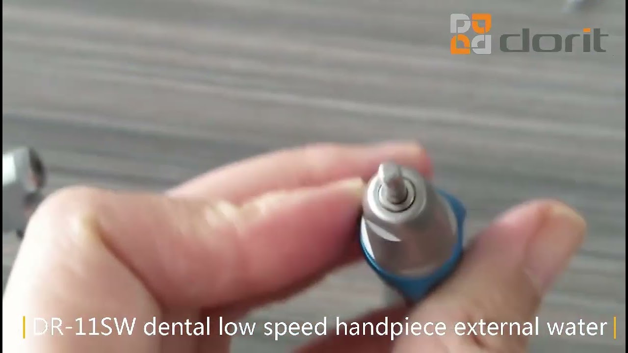 Straight handpiece external water