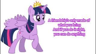 Friends Are Always There For You (Lyrics) My Little Pony: Friendship Is Magic