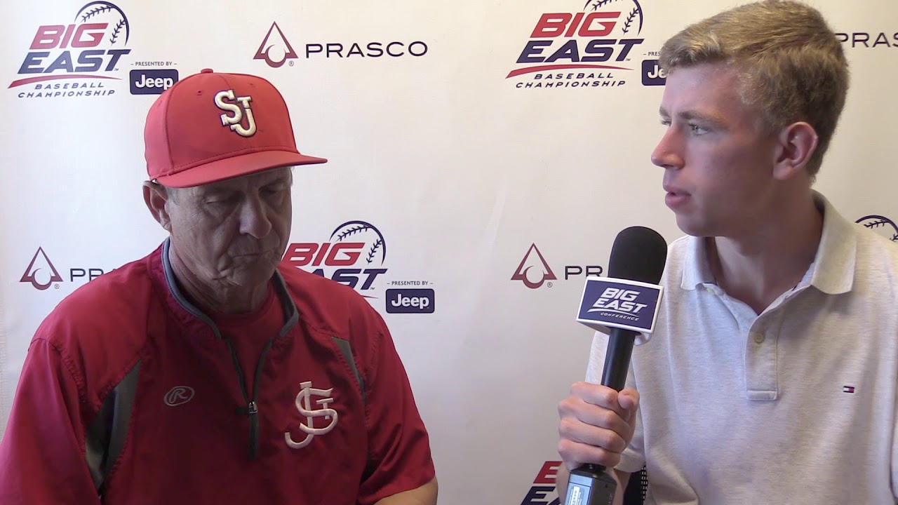 St. John's - Ed Blankmeyer Interview (BIG EAST Baseball Tournament)