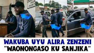 Wakuba Watha Uyu Kuyamba Kuba Galimoto Kenako Kugwetsa Mpanda Wa Sanjika Then Kuphwanya Galimoto Ina