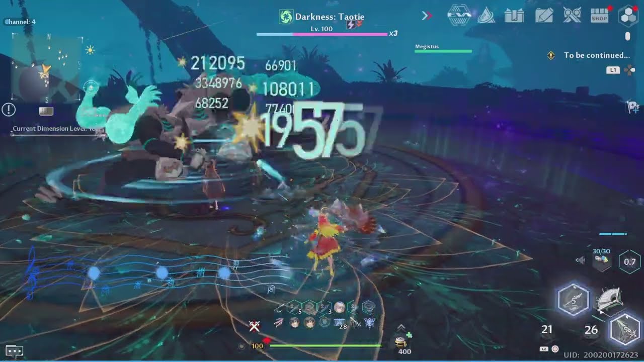 Tower of Fantasy (3 altered) boss Taotie