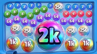 Bounce Ball 2048 🎯 | Merge Number Balls Shooter | Physics Math Game | Satisfying Gameplay screenshot 5