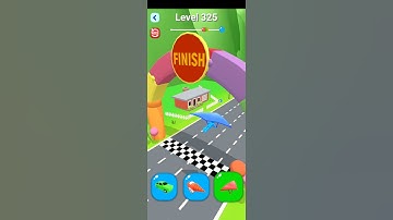 Shape-Shifting 🚗🚲 ⛵ Gameplay Level 325 |fungames