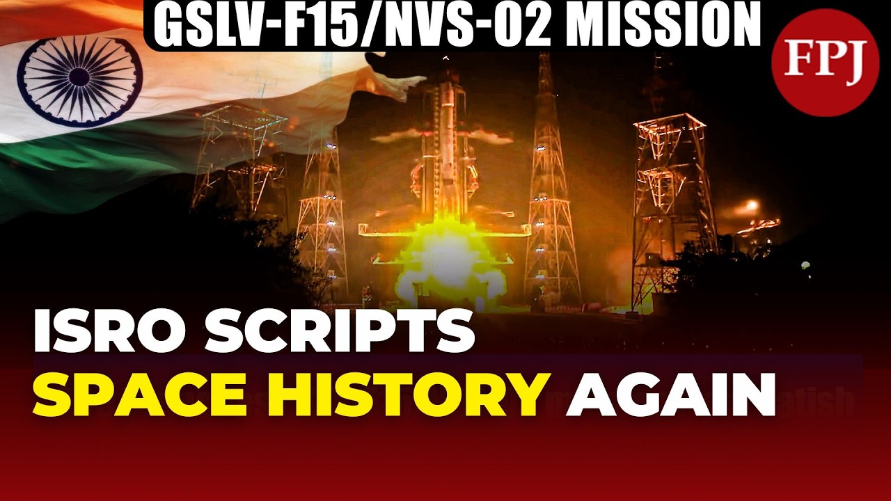 ISRO Scripts HISTORY With Its 100th Space Mission Launch | GSLV-F15/NVS ...