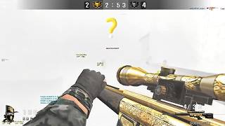 SF ALPHA | GOLD PSG-1 x GOLD DESERT EAGLE | 4 KILLS☠️