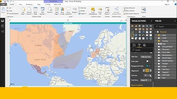 How to create Filled map in power bi desktop || Filled map in power bi desktop part (25)