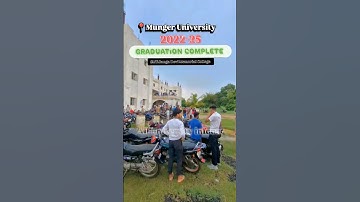 Munger University UG Part 3 ( 2022-25) Exam Khatam | Munger University Ba Exam Khatam Status 2025