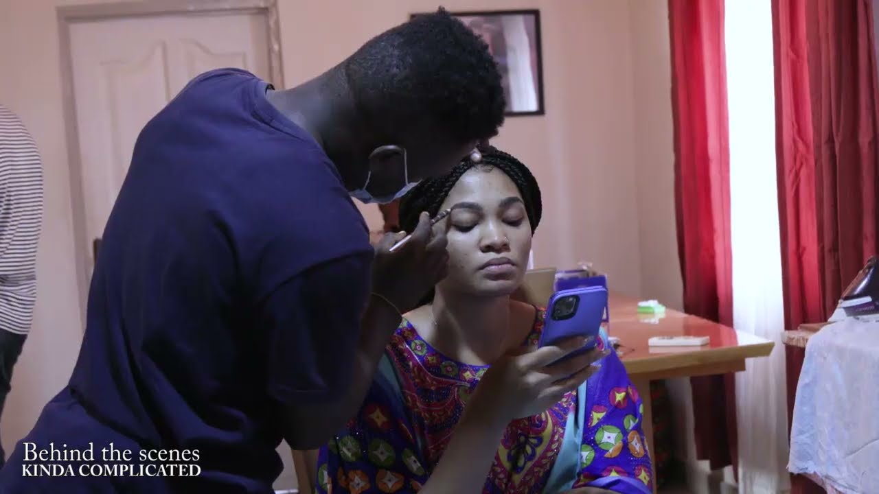 Behind the scenes of "Kinda Complicated" shot for ROKStudios