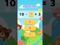✨ Kids Math Challenge: 10 - ? = 3
