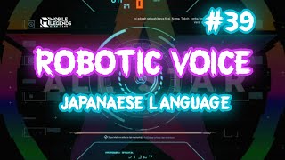 Loading Screen Ml Terbaru| Effek Suara Robot dan Bahasa Jepang|Mobile Legends Bang Bang