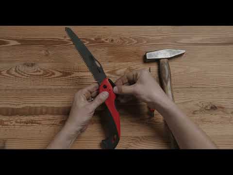 How to change the locking closure of you FELCO folding saw