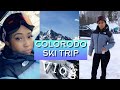 SKI TRIP DENVER COLORADO VLOG| First Time Skiing + Snowboarding