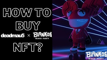 How to buy Deadmau5 NFT inside Blankos Block Party?