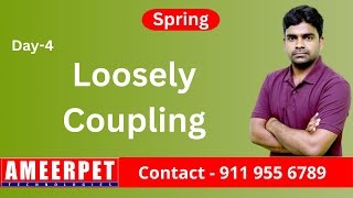 Spring Boot | Loosely Coupling in Java | By Srinivas | Ameerpet Technologies