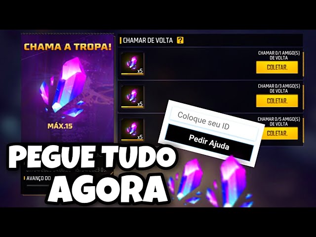 Free Fire: Como chamar amigos de volta - Millenium