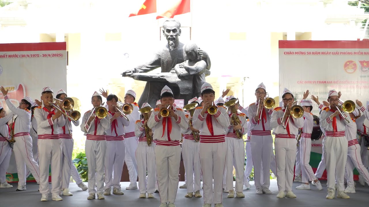 Nhà thiếu nhi Quận 7 Thành phố Hồ Chí Minh - Liên hoan Tiếng kèn Đội ta khu vực phía nam năm 2024
