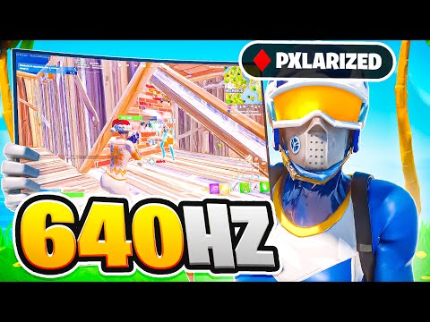 I Tried NEW 640Hz MONITOR In Fortnite....