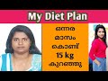 My weight loss journey in malayalam|15 kg within one and half month|fiNe Icon