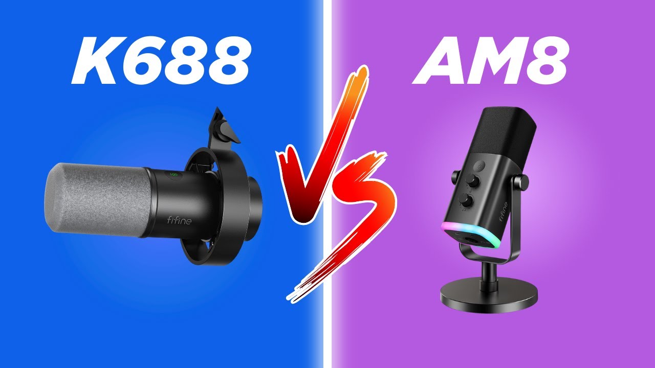 WHICH IS BETTER FOR YOU!?!?(FIFINE K688 & AM8)