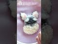 【パンチニードル】シュナウザー🐶#パンチニードル#フリーステッチングニードル#handmade#satisfying