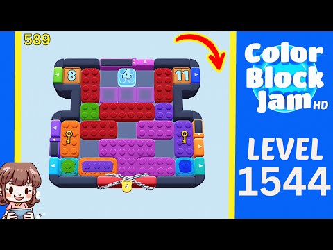 Color Block Jam Level 589 (1544) Solution Walkthrough video preview